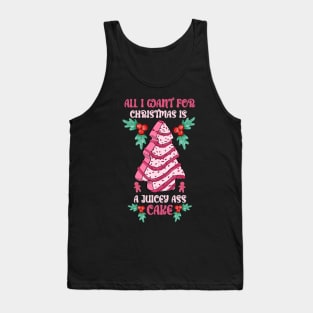 Merry Christmas Cake Tank Top